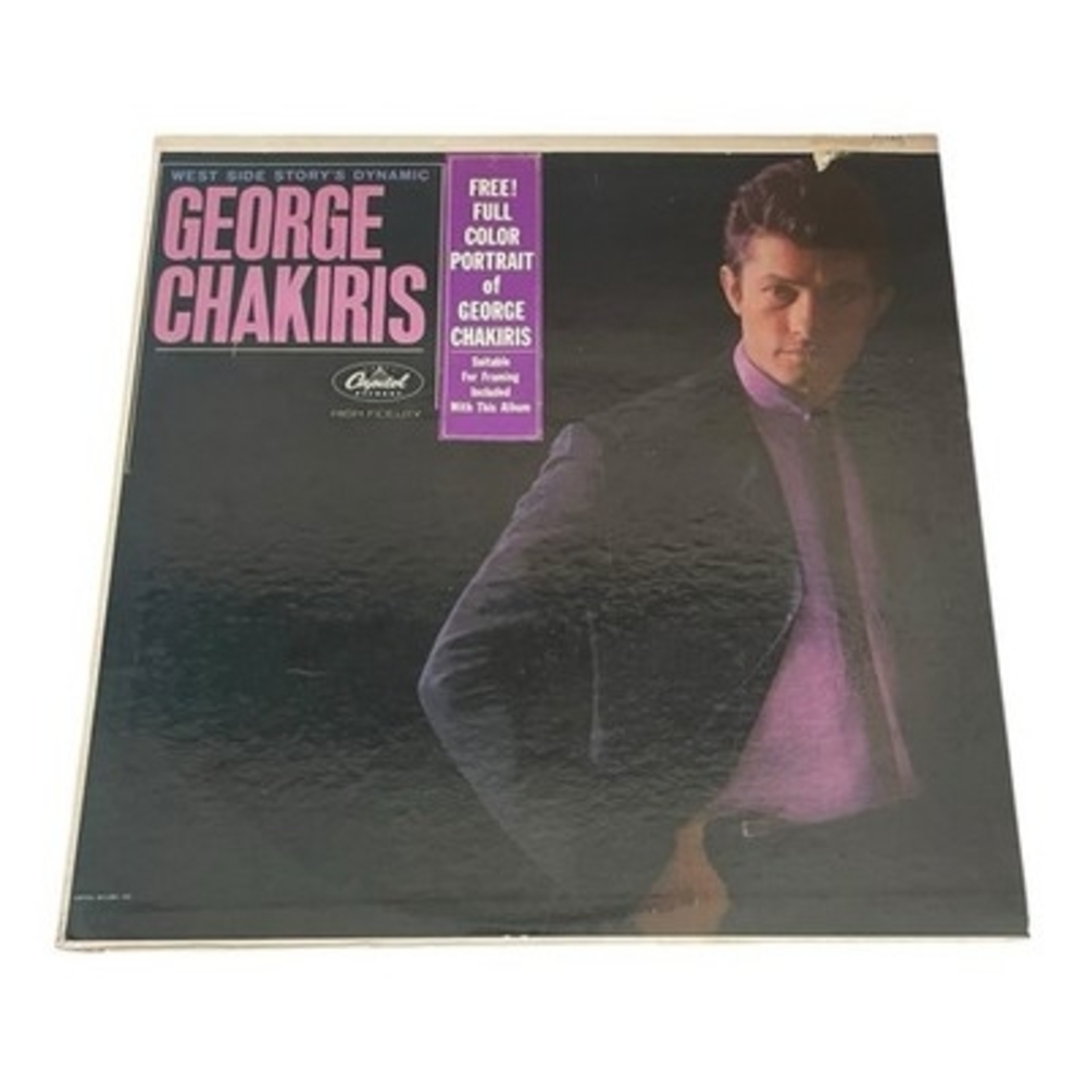 George Chakiris Vinyl LP Capitol Records West Side Story Star NM/VG